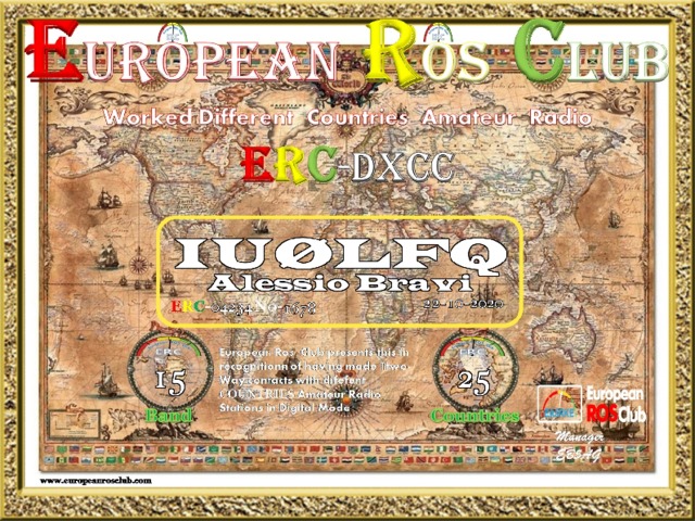 DXCC 25 15m #1678